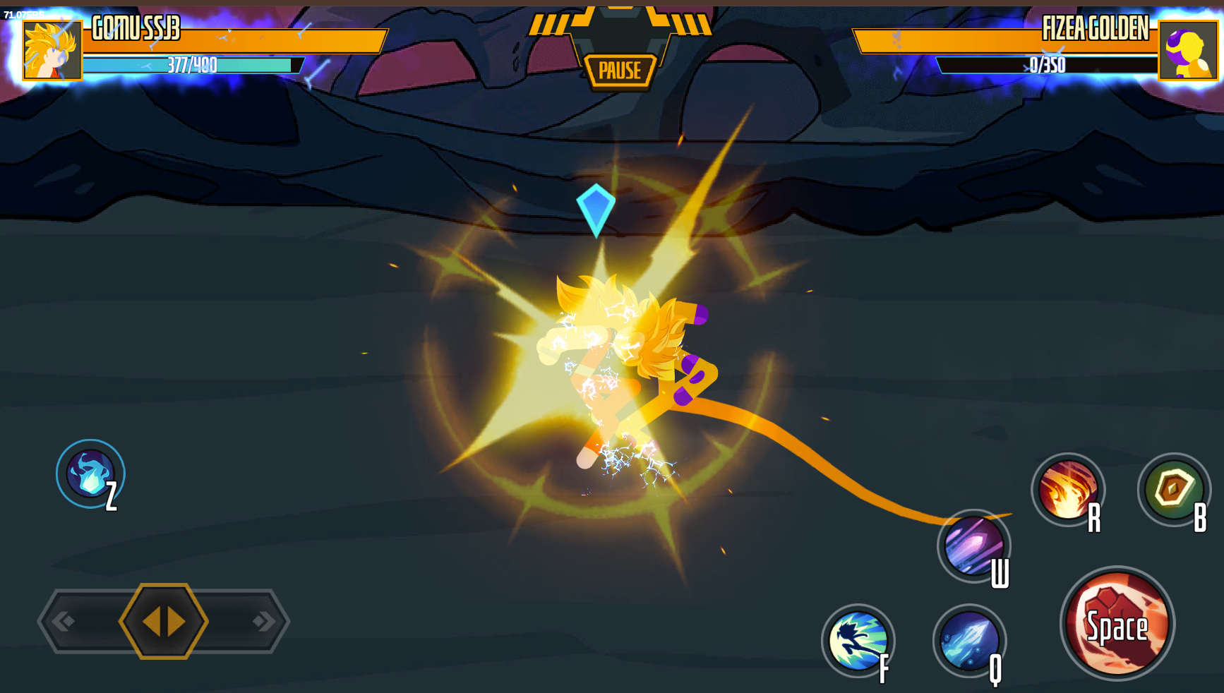 Epic victory in Stickman Dragon Fight